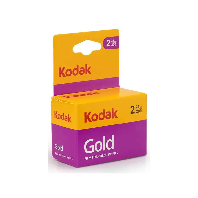 Kodak Gold 200 135/24 Colour Negative Film - 2 Pack front side