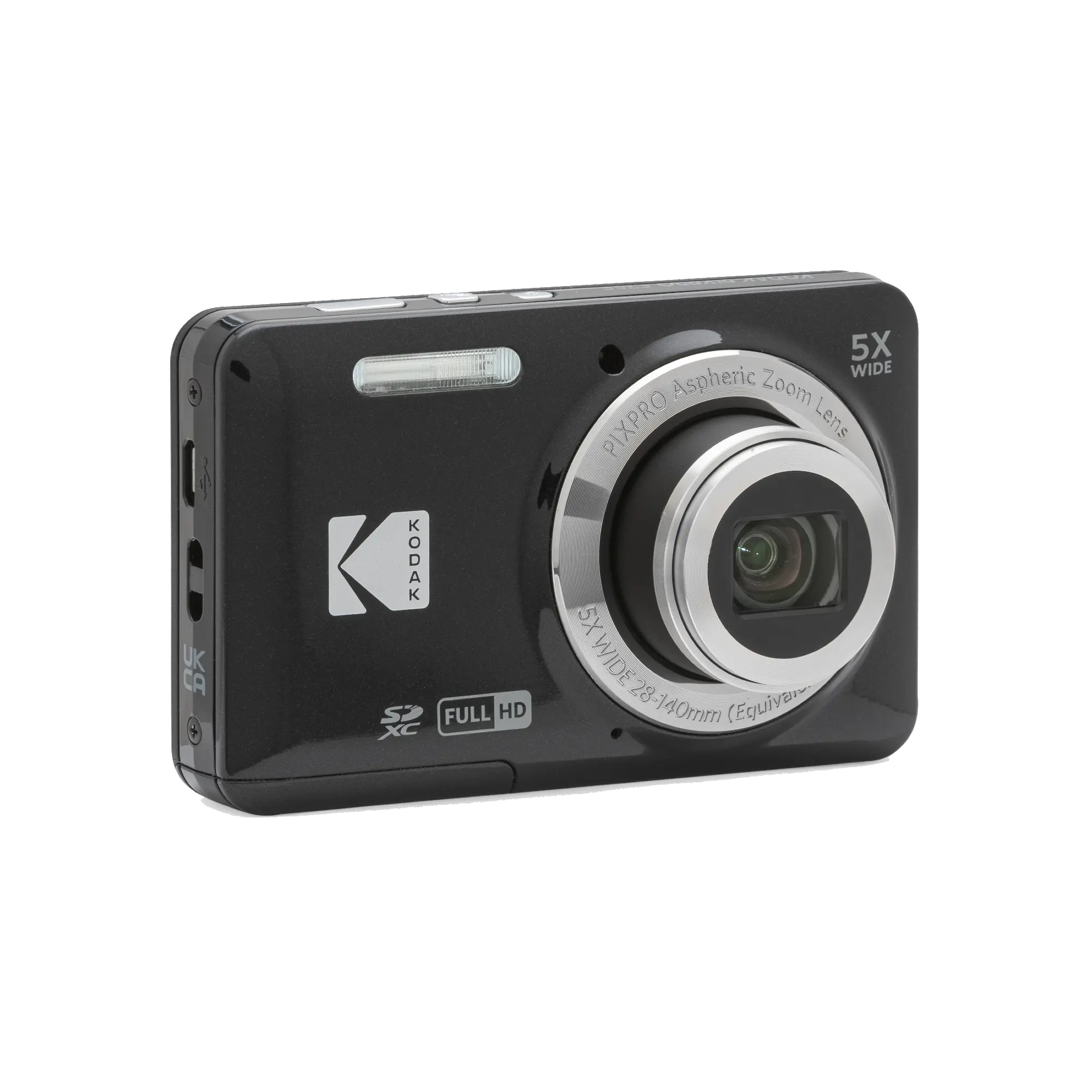 Kodak PIXPRO FZ55 16MP 5x Zoom Compact Camera - Black