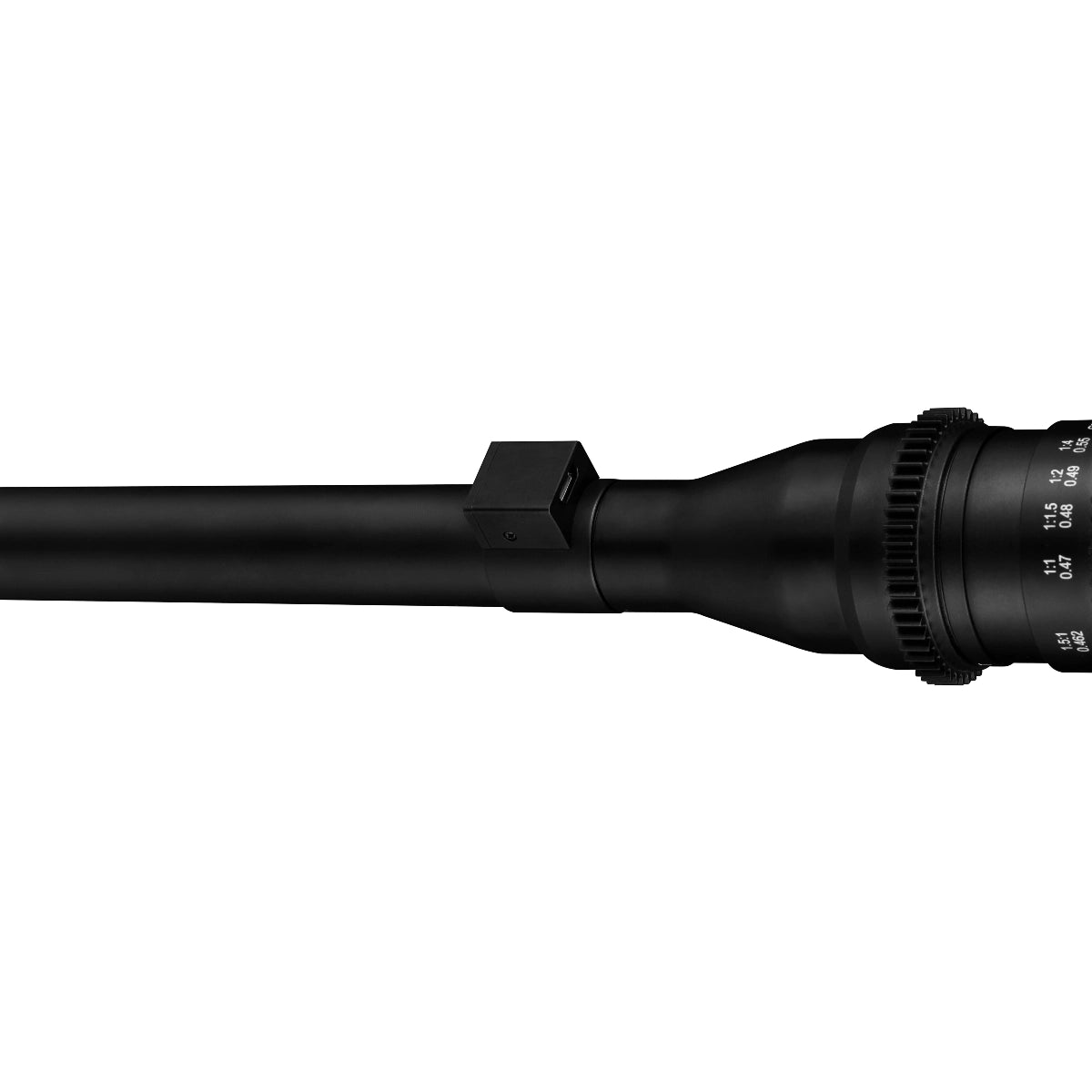 Laowa 24mm f14 Probe Lens barrel close up