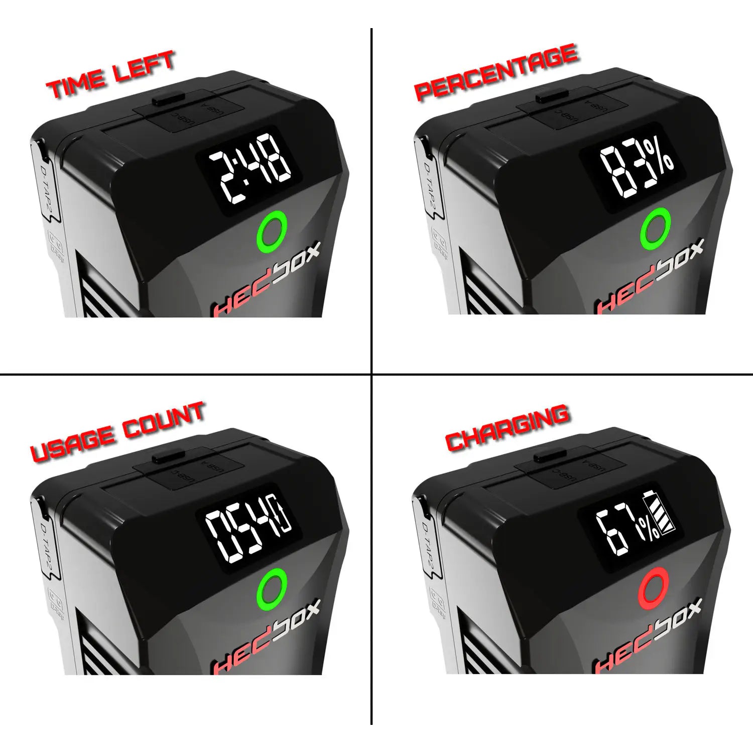 Hedbox NINA L Mini V-Mount 150Wh Battery