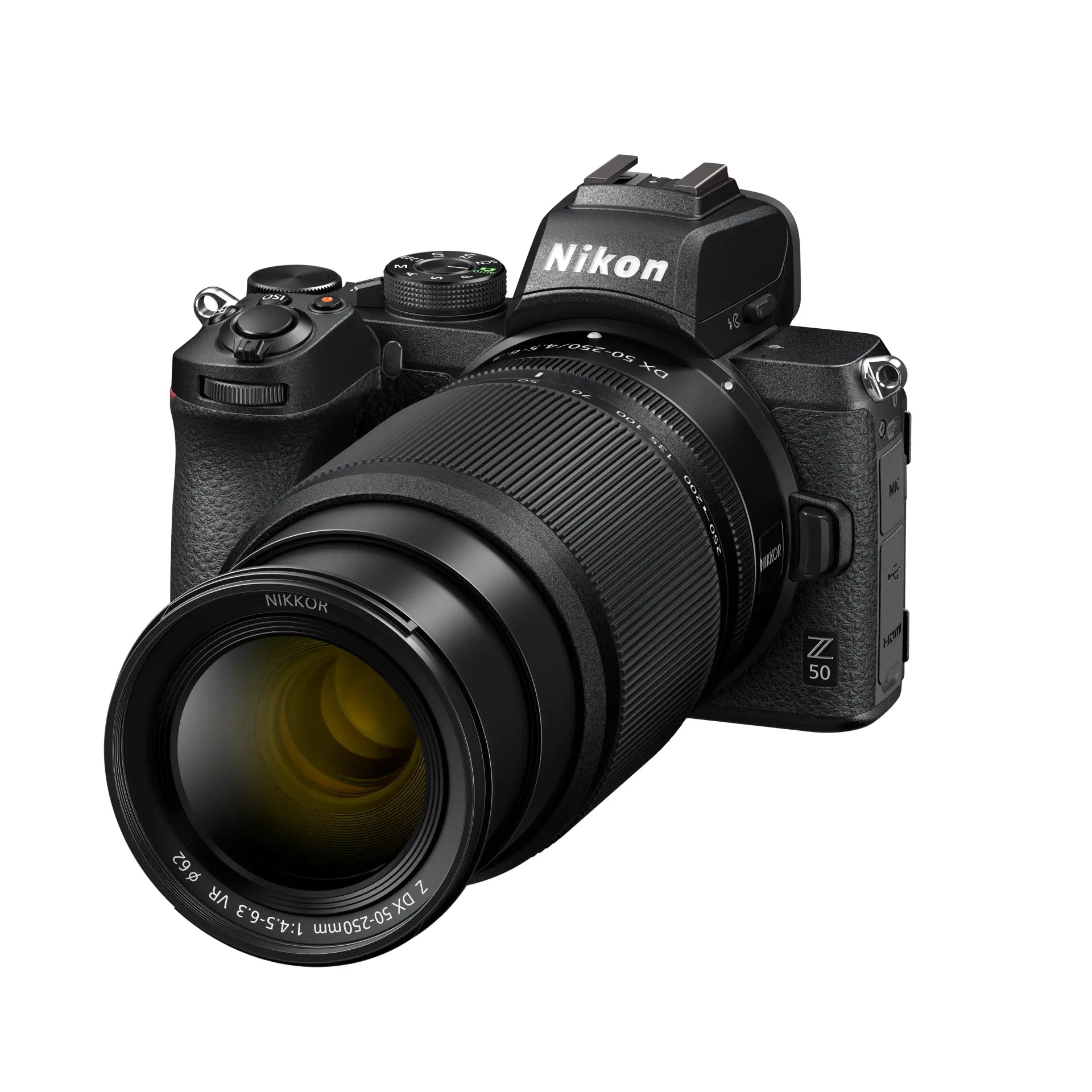Nikon Z50 Digital Mirrorless Camera Kit with 16-50mm and 50-250mm Lenses