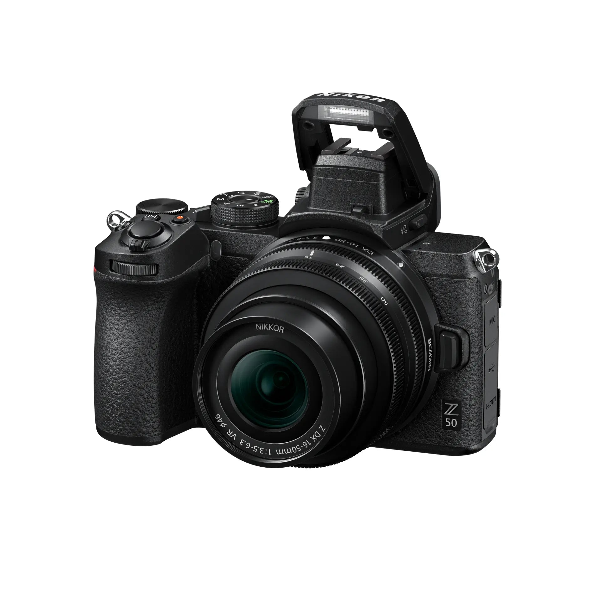 Nikon Z50 Digital Mirrorless Camera Kit with 16-50mm and 50-250mm Lenses