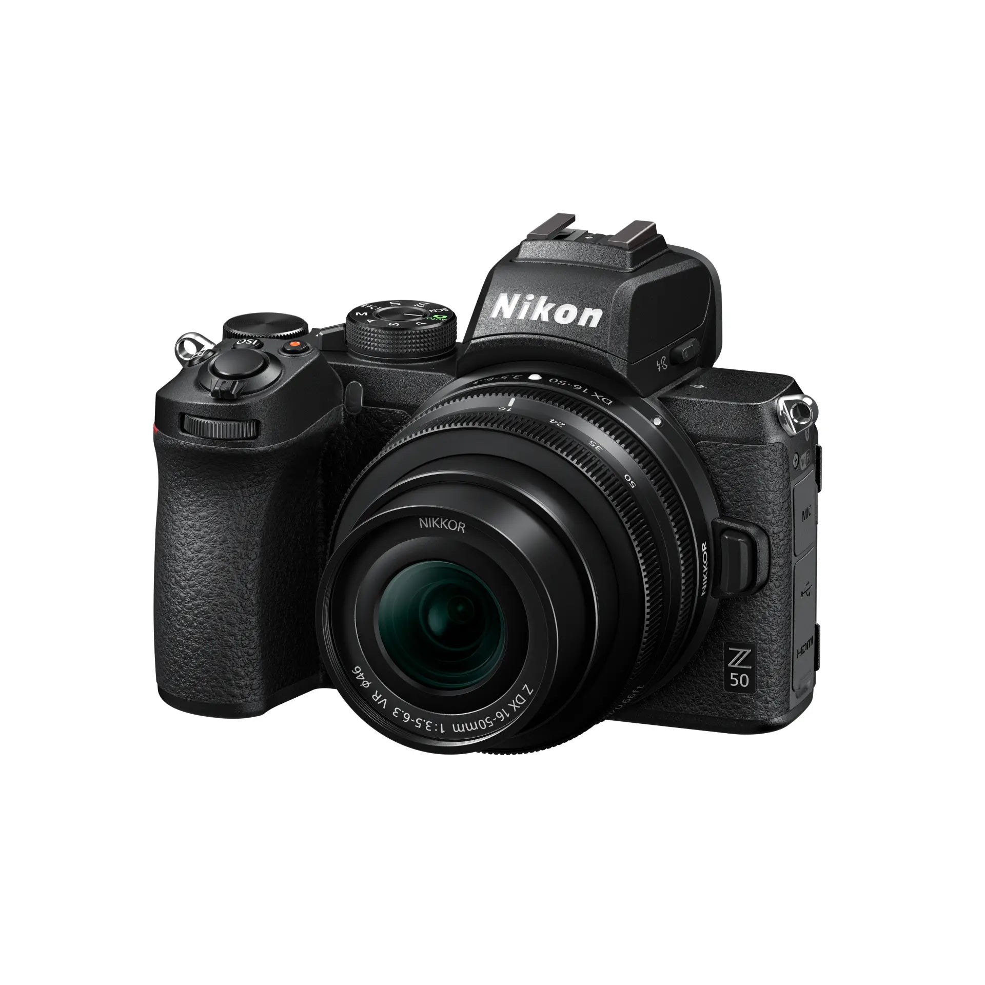 Nikon Z50 Digital Mirrorless Camera Kit with 16-50mm and 50-250mm Lenses