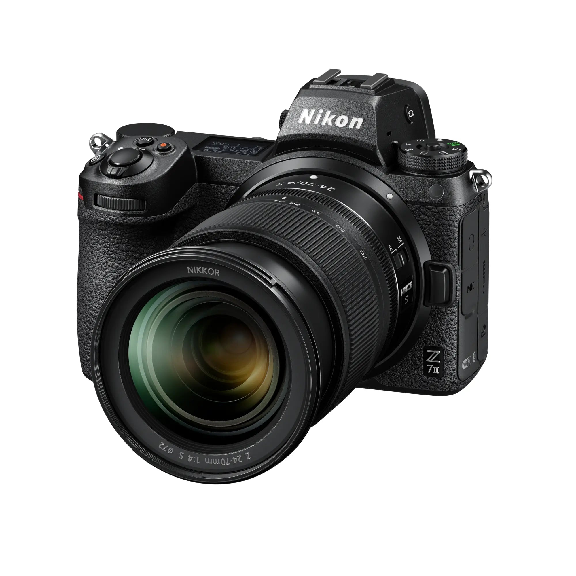 Nikon Z7 II Mirrorless Digital Camera with 24-70mm f/4 Lens & FTZ Adapter Kit