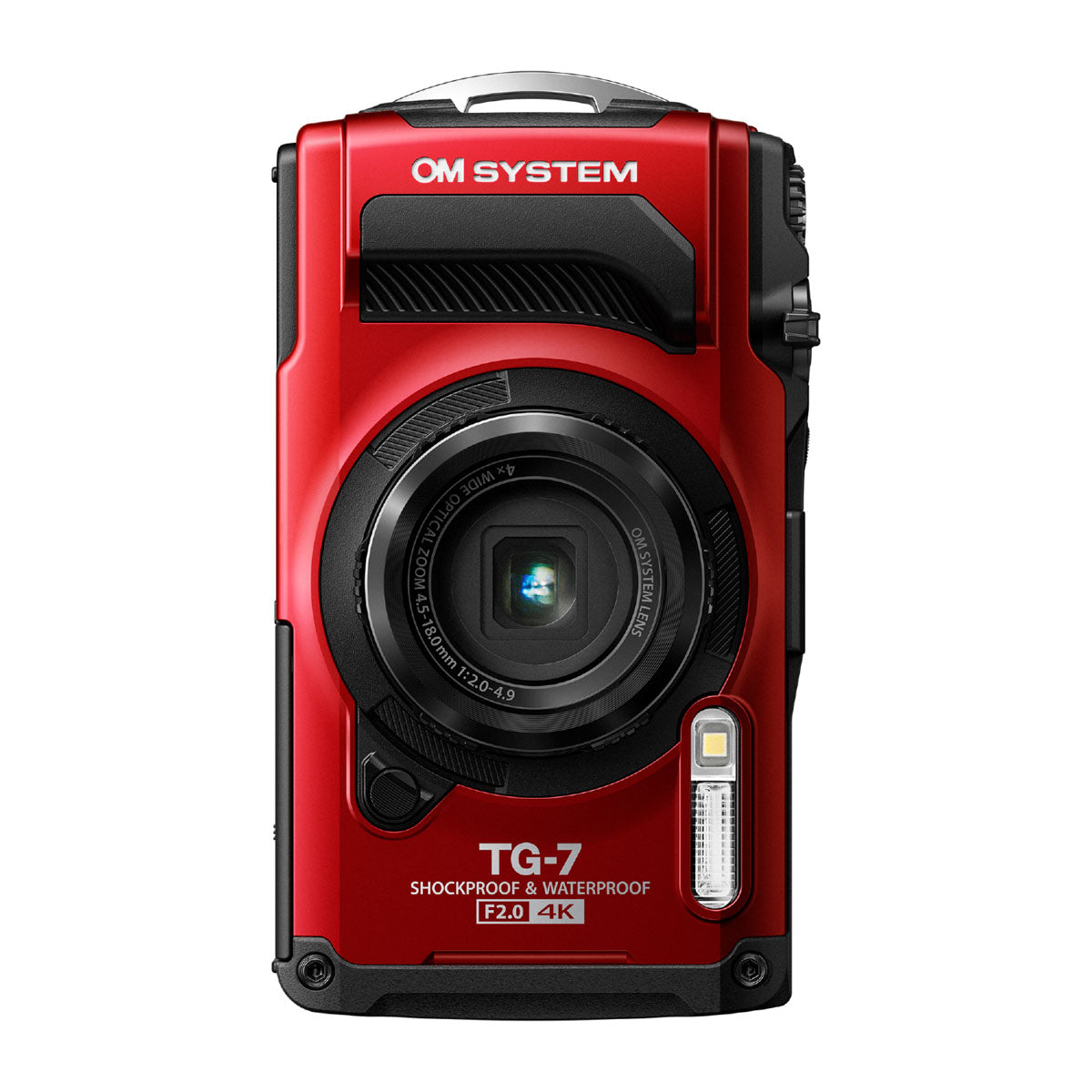 OM System TG-7 Tough Camera - Red