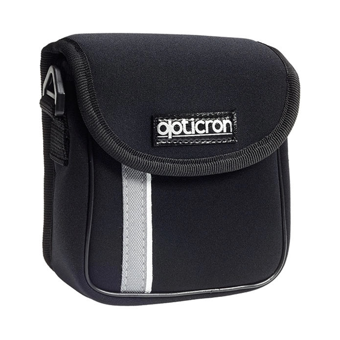 Opticron Universal Binocular Case for Roof Prism - Soft Neoprene Black 32mm front angle