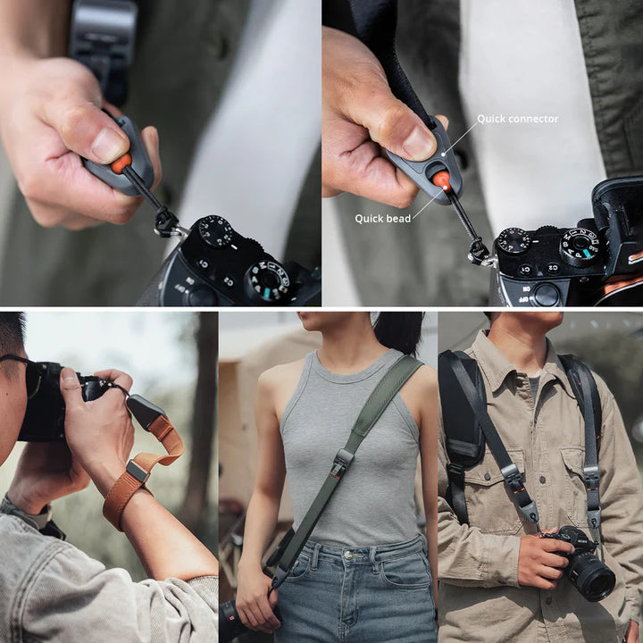 PGYTECH Camera Shoulder Strap - Dark Blue