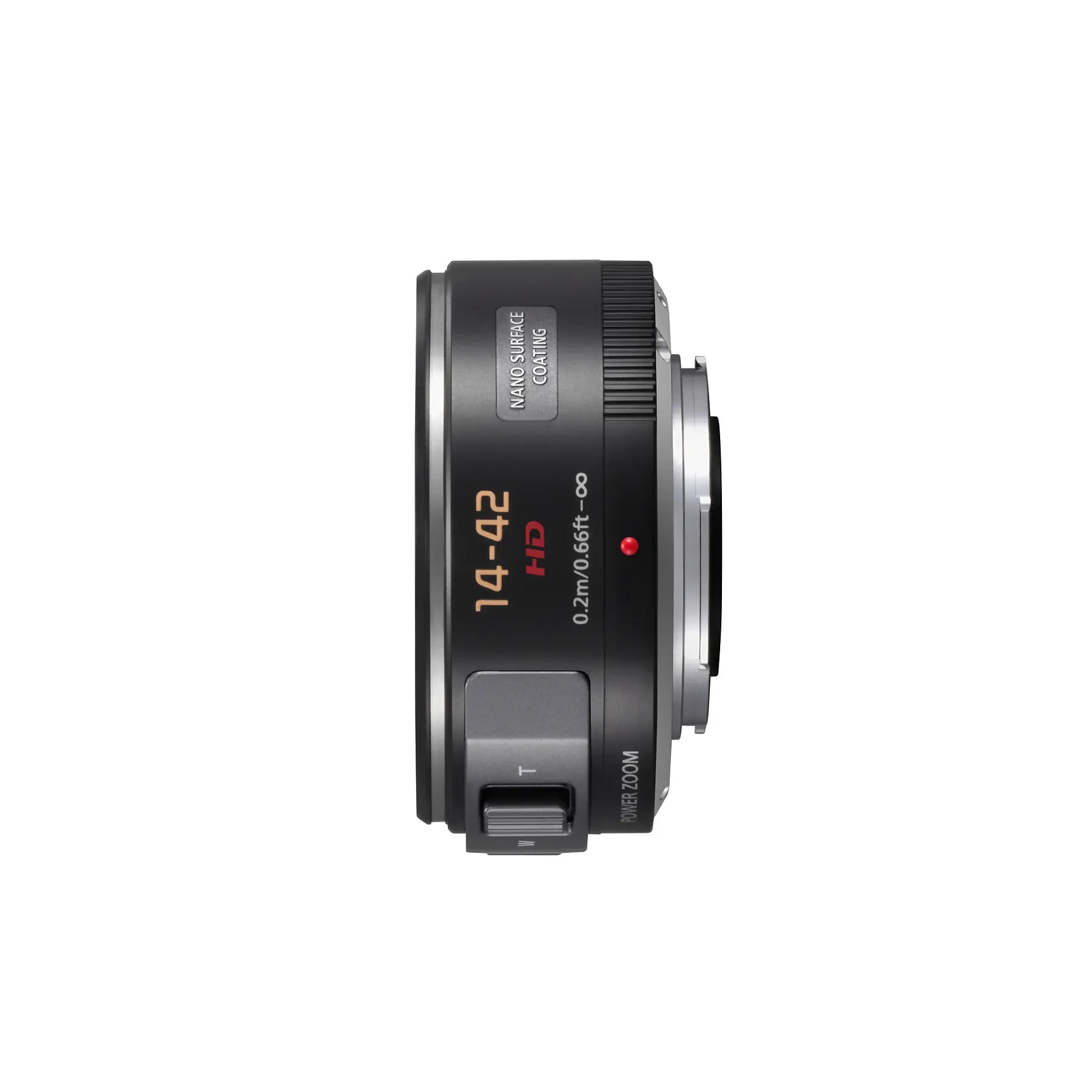 Panasonic Lumix G X Vario PZ 14-42mm Powerzoom Interchangeable Lens - Black