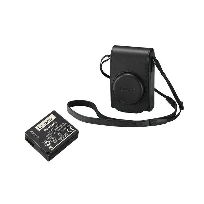 Product Image of Panasonic TZ100KIT-LE-K TZ100 Kit - Battery & Black Leather Case