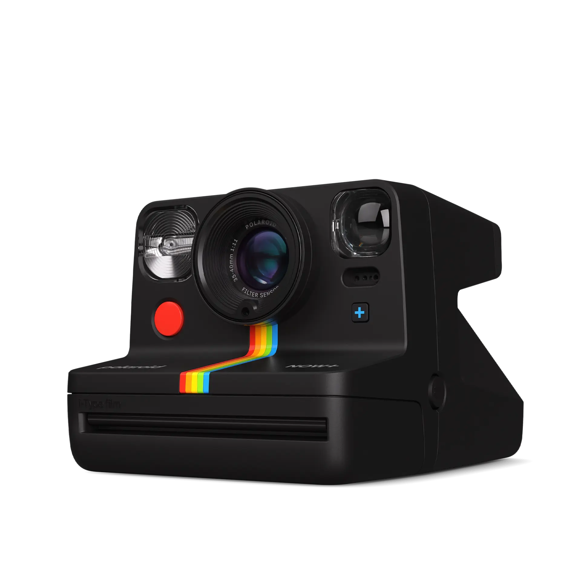 Polaroid Now+ Generation 2 i-Type Instant Camera + 5 Lens Filters - Black
