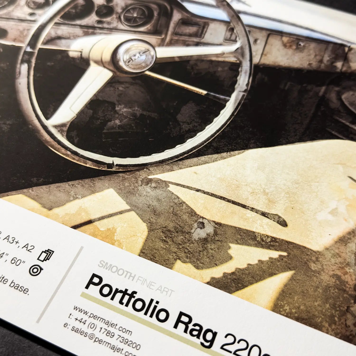 Permajet Portfolio Rag Photo Paper - 220gsm A3 - 25 Sheets