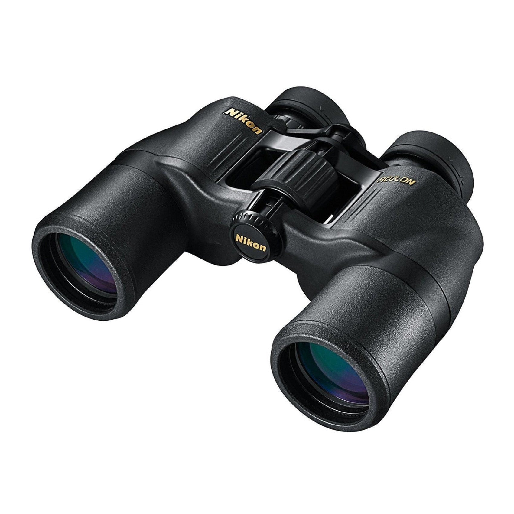 Refurbished Nikon Aculon A211 8x42 Binoculars front angle