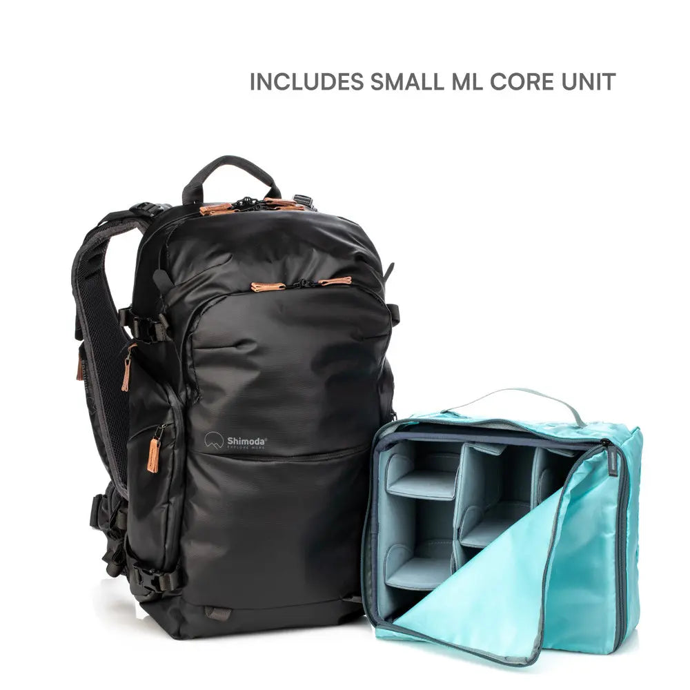 Shimoda Explore v2 25 Starter Kit (w/ Small Mirrorless Core Unit) - Black