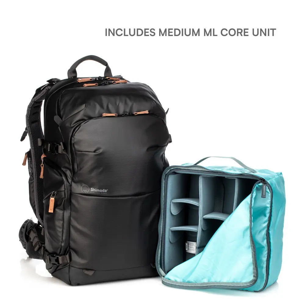 Shimoda Explore v2 30 Starter Kit (w/ Medium Mirrorless Core Unit) - Black
