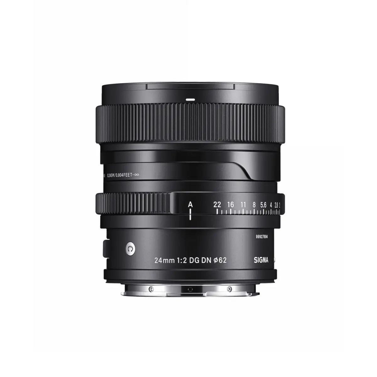 Sigma AF 24MM F/2 DG I Contemporary Lens - Sony E Fit top