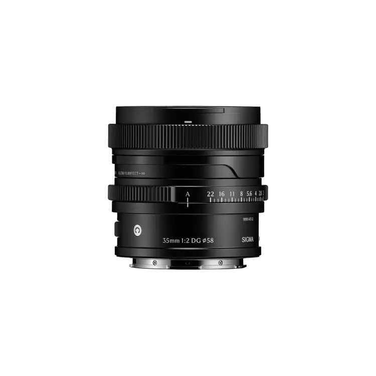 Sigma AF 35mm F/2 DG I Contemporary lens - L Mount top