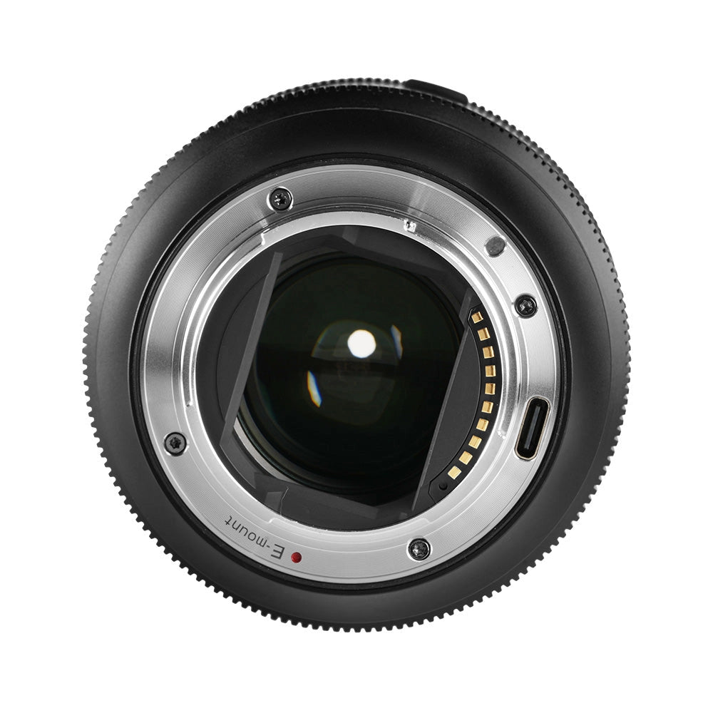 Sirui Aurora 85mm f1.4 Lens back angle
