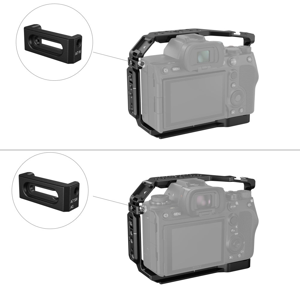 SmallRig Full Cage for Sony Alpha 7R V/Alpha 7 IV/Alpha 7S III/Alpha 1/Alpha 7R IV 3667b product photo