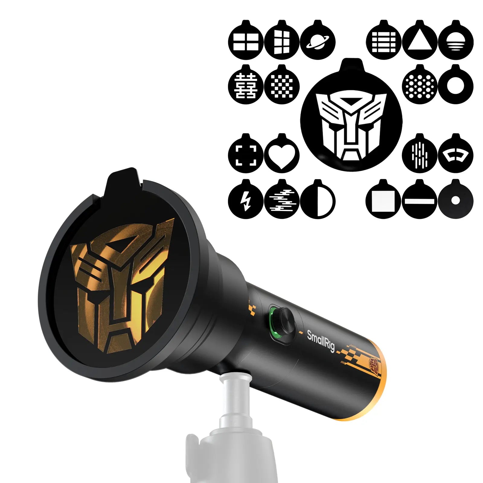 SmallRig RF 10C Portable Focusable LED Video Light - BumbleBee Edition