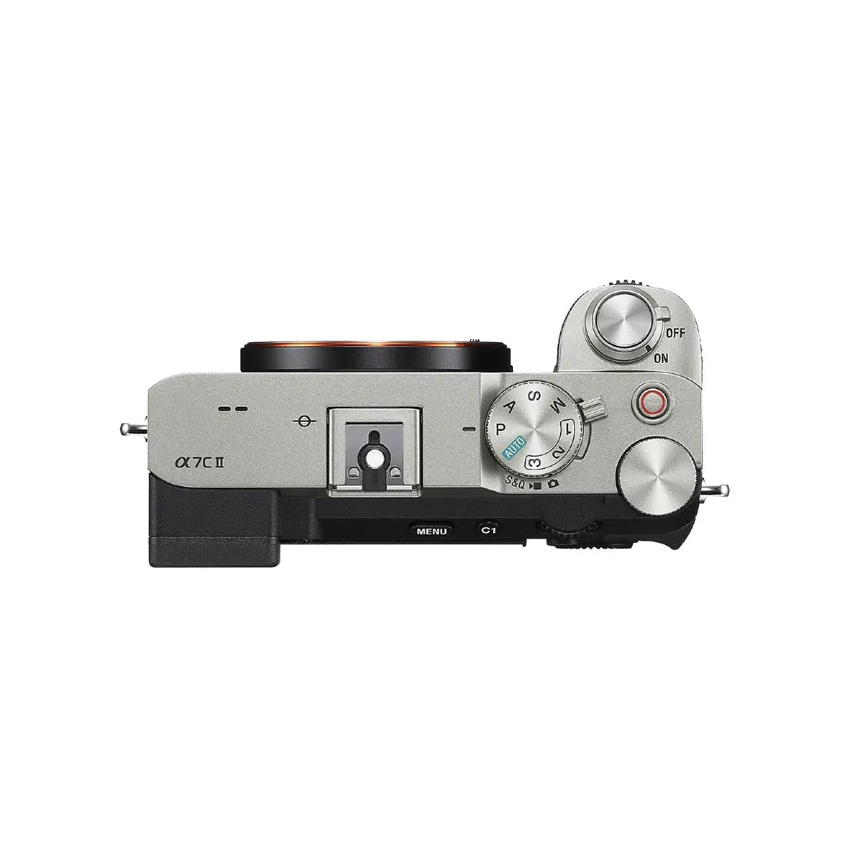 Sony Alpha A7C II Mirrorless Camera With 28-60mm Lens top
