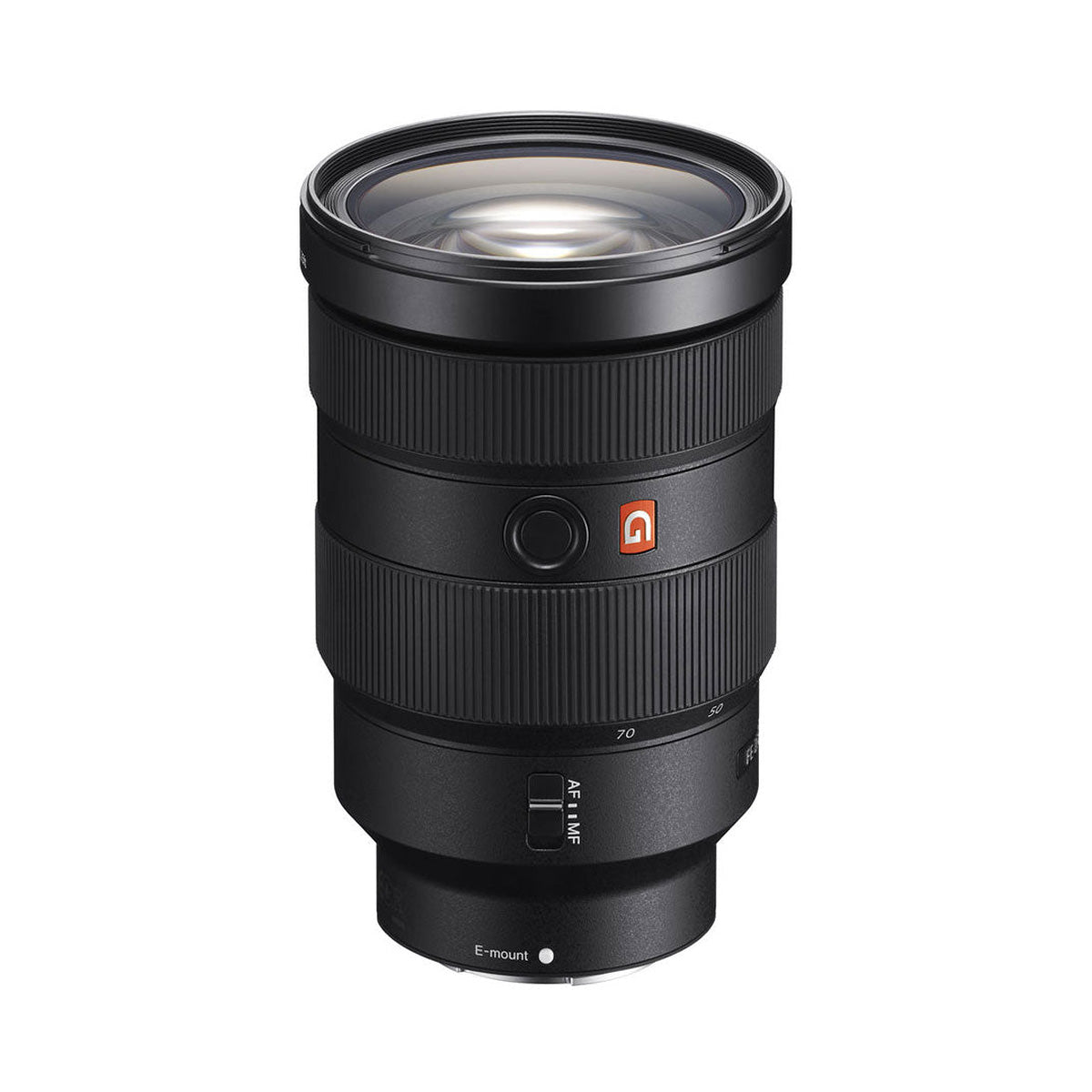 Sony FE 24-70mm 2.8 GM Lens top angle