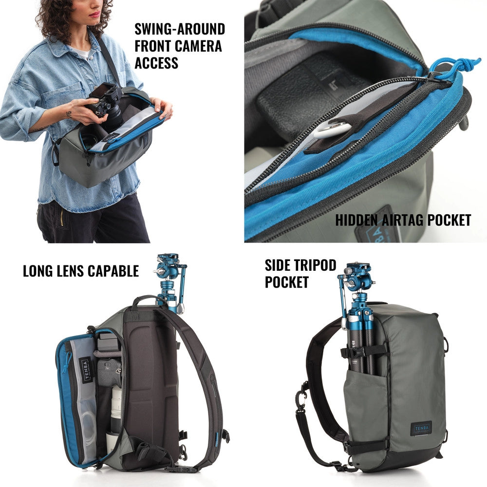 Tenba Solstice v2 12L Sling Bag - Grey