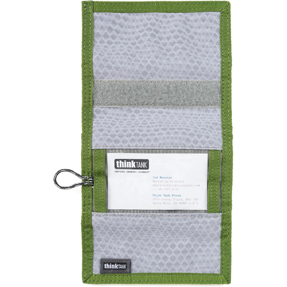 Think Tank Photo Secure Pixel Pocket Rocket front angle of open case