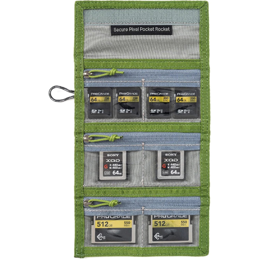 Think Tank Photo Secure Pixel Pocket Rocket inside angle of case