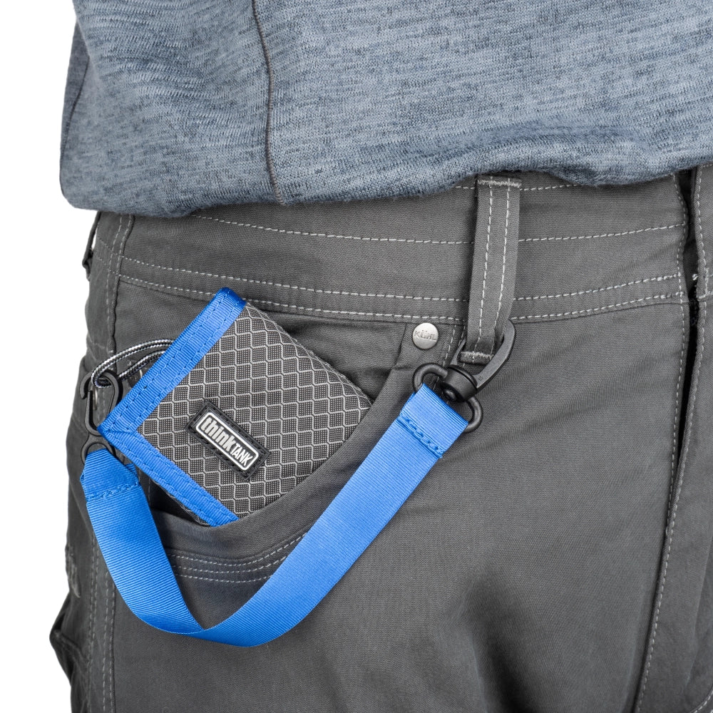 Think Tank Pixel Pocket Rocket inside persons pocket