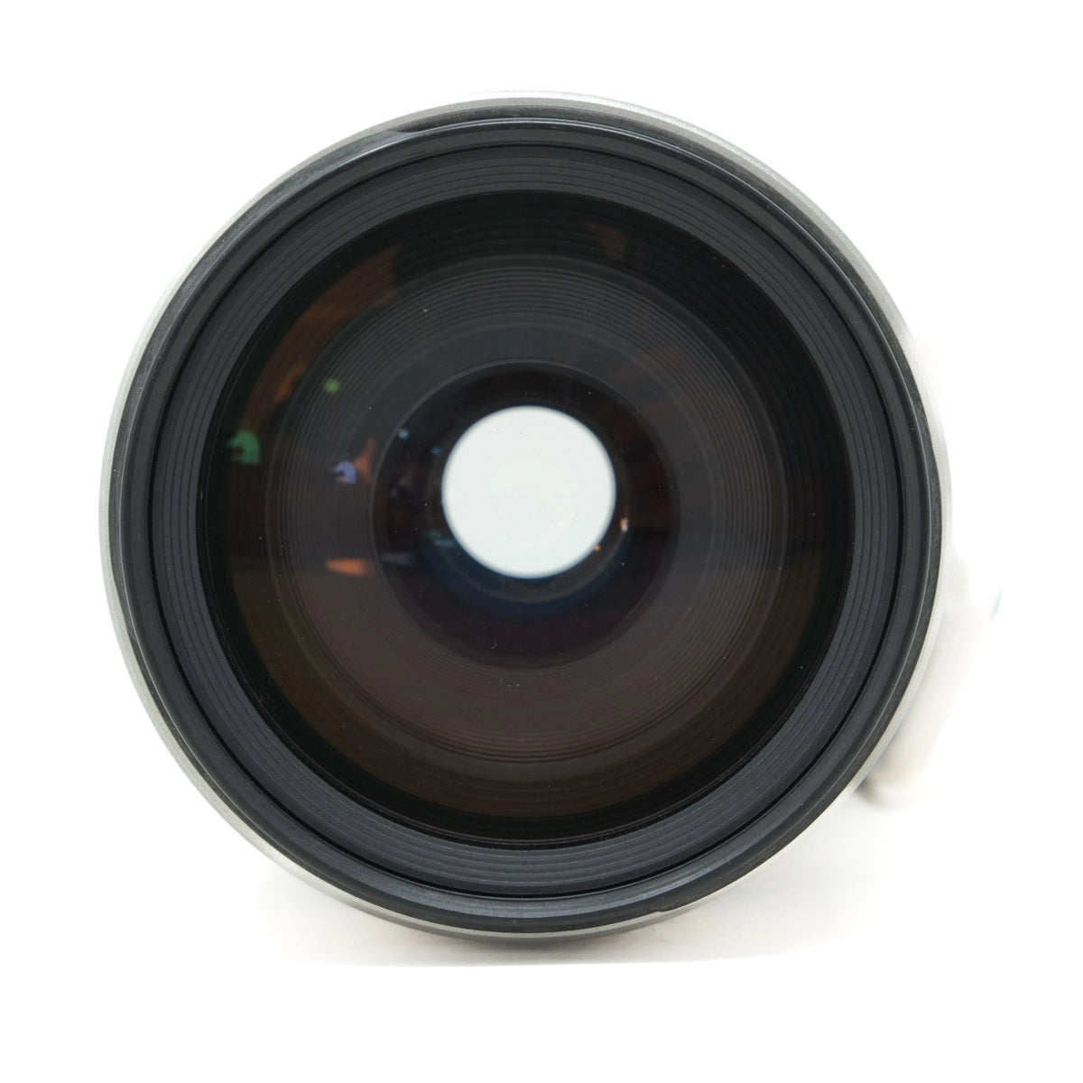 Camera lens on a white background
