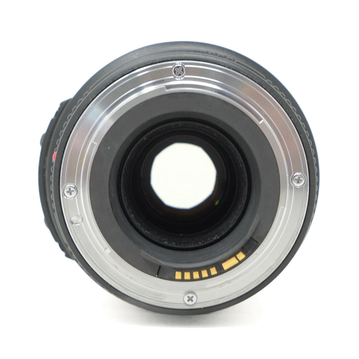 Camera lens on a white background