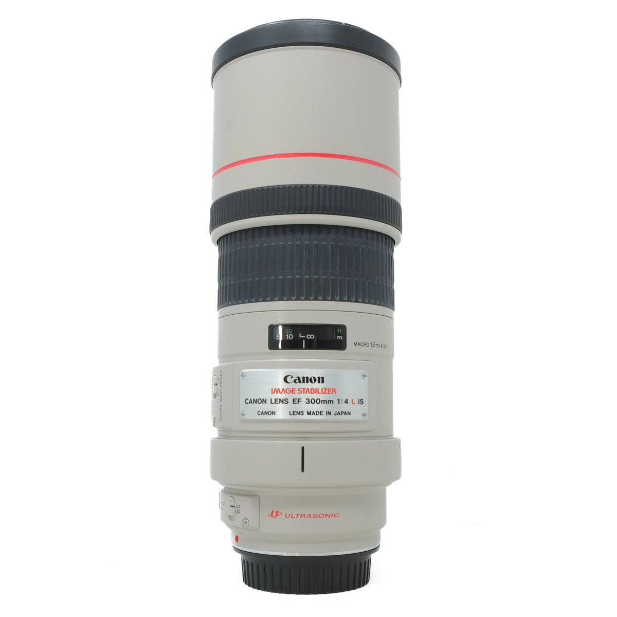 Canon camera lens on a white background