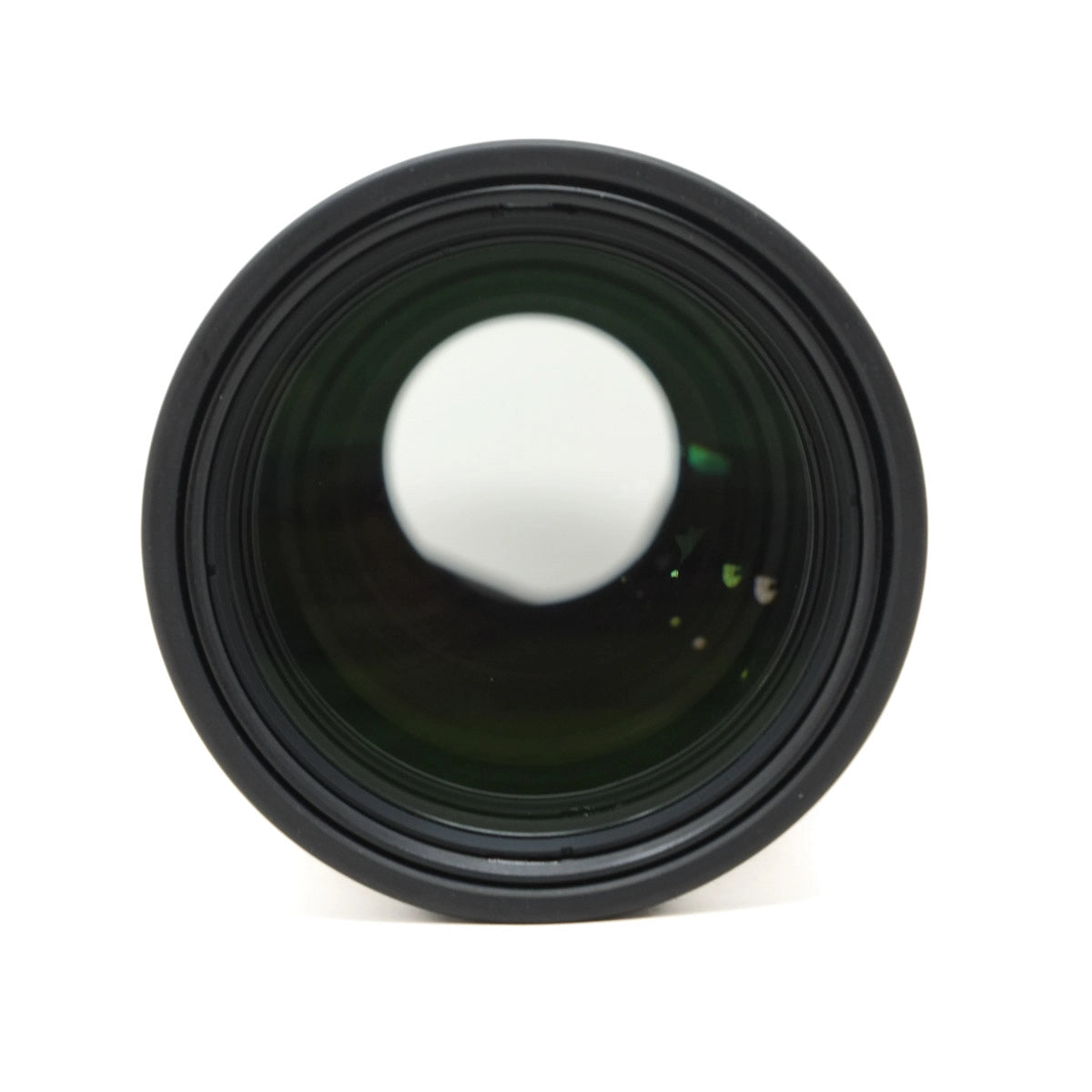Camera lens on a white background