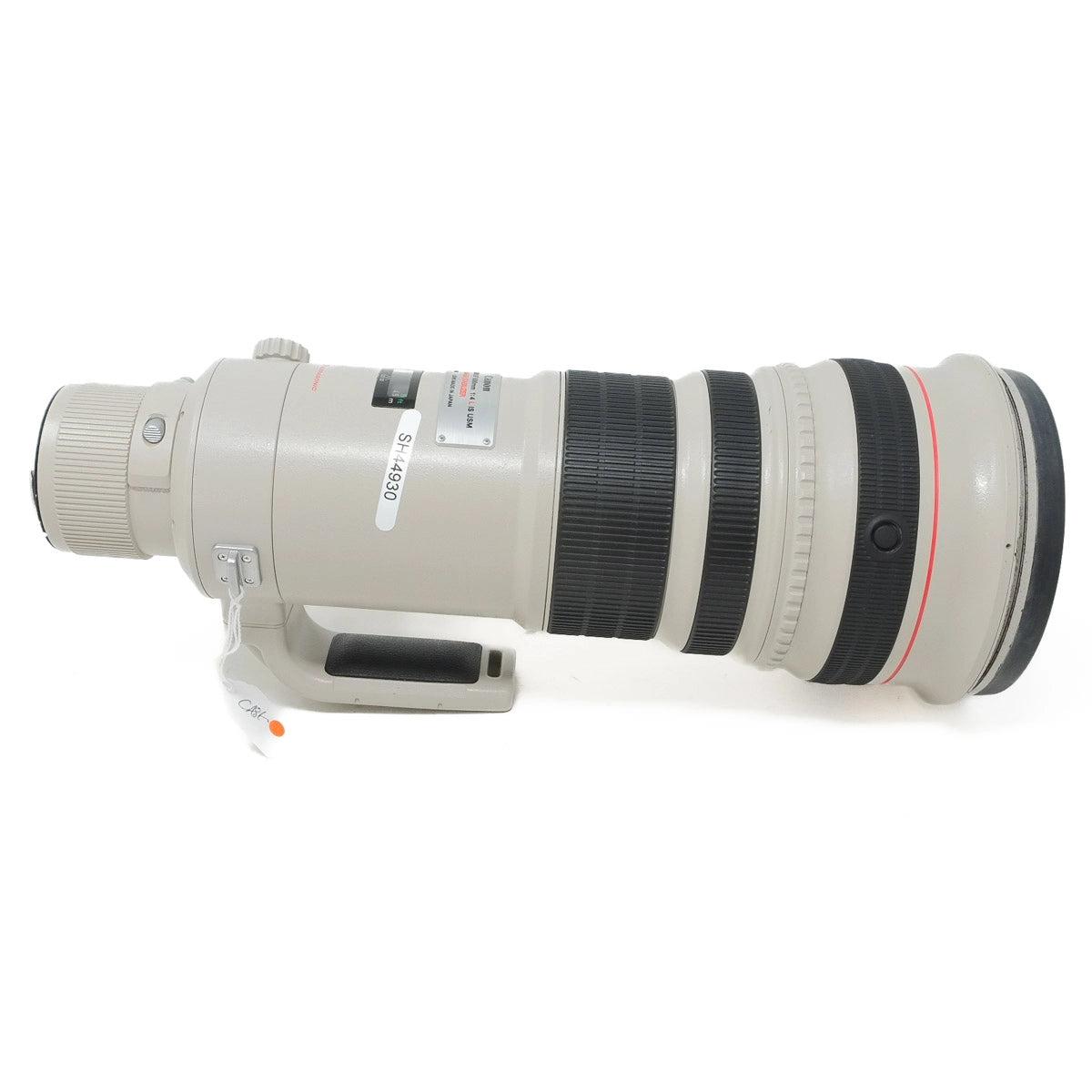 Canon camera lens on a white background