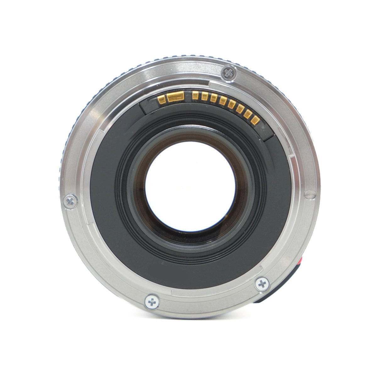Used Canon EF 50mm F2.5 Macro lens in EF fitting - bottom angle