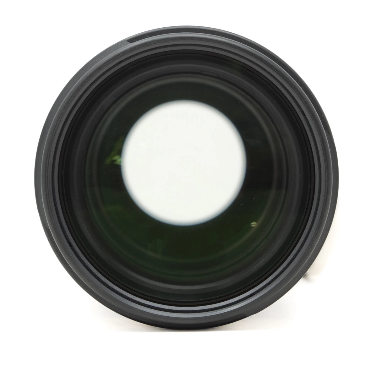 Camera lens on a white background