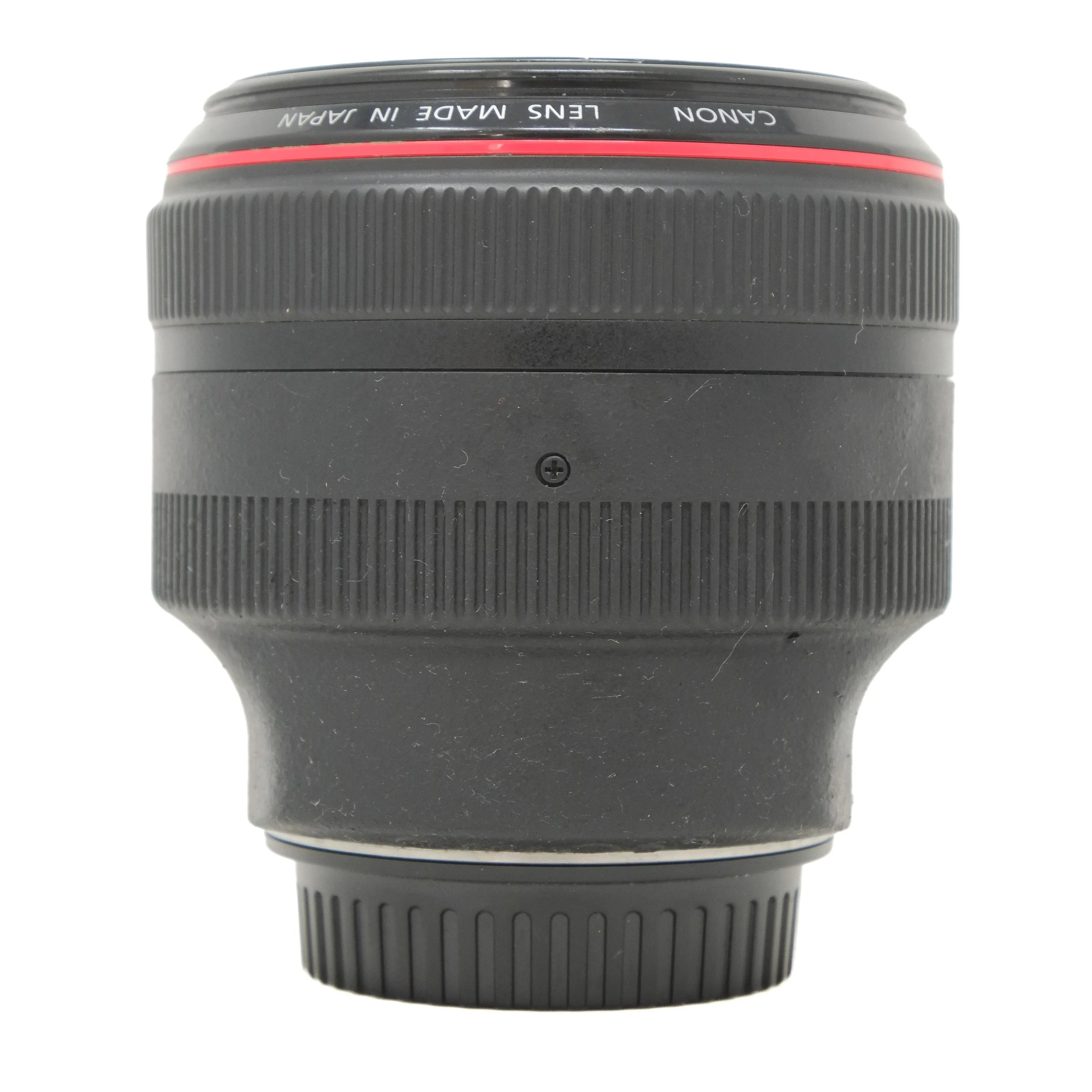 Canon camera lens on a white background