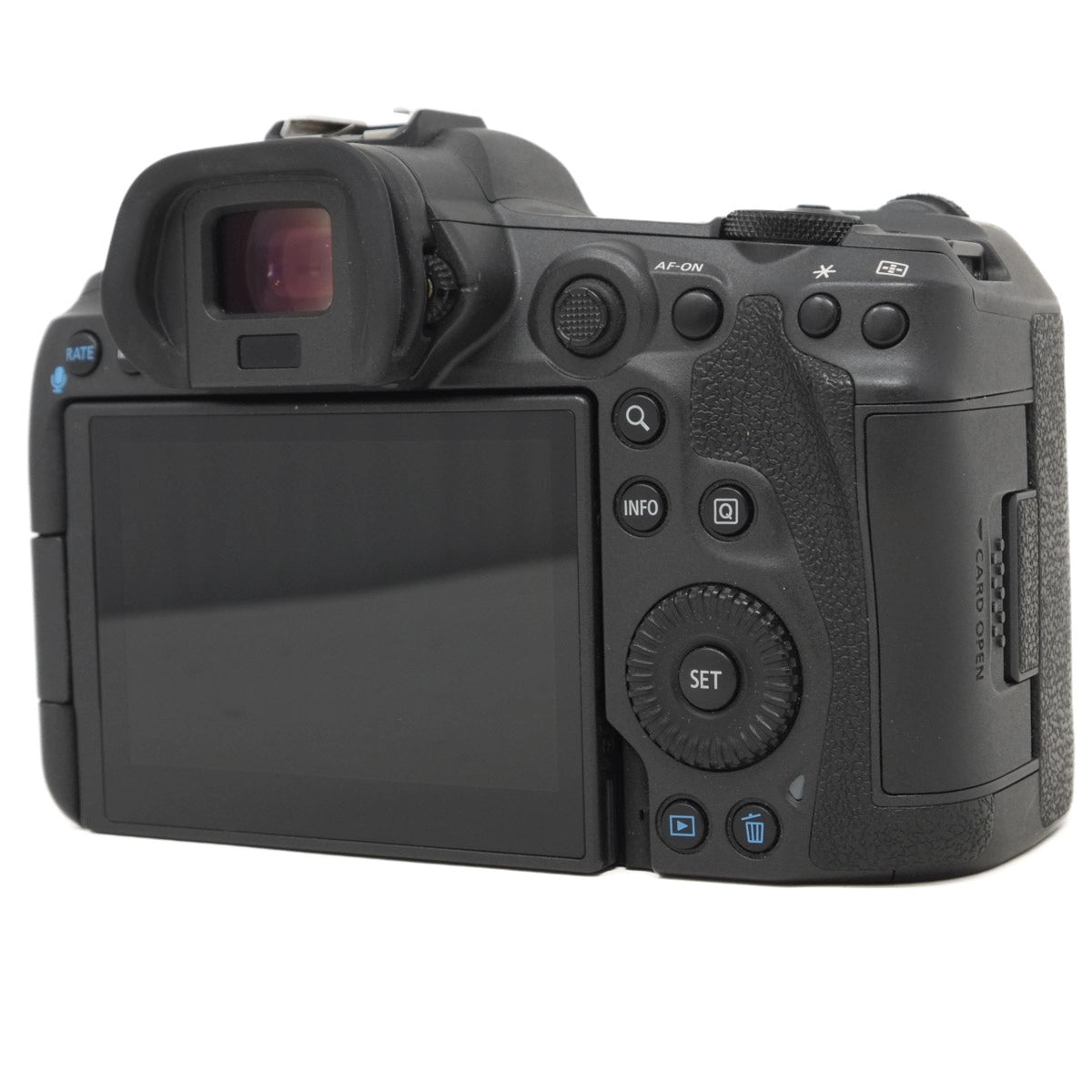 Used Canon EOS R5 Mirrorless camera - back angle 