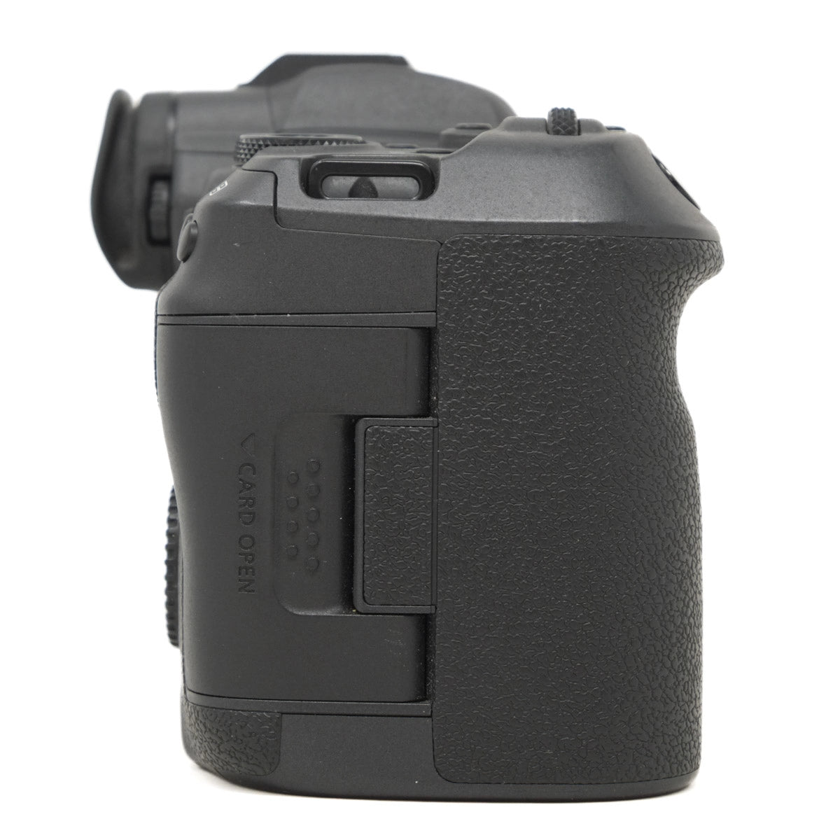 Used Canon EOS R5 Mirrorless camera - side angle 