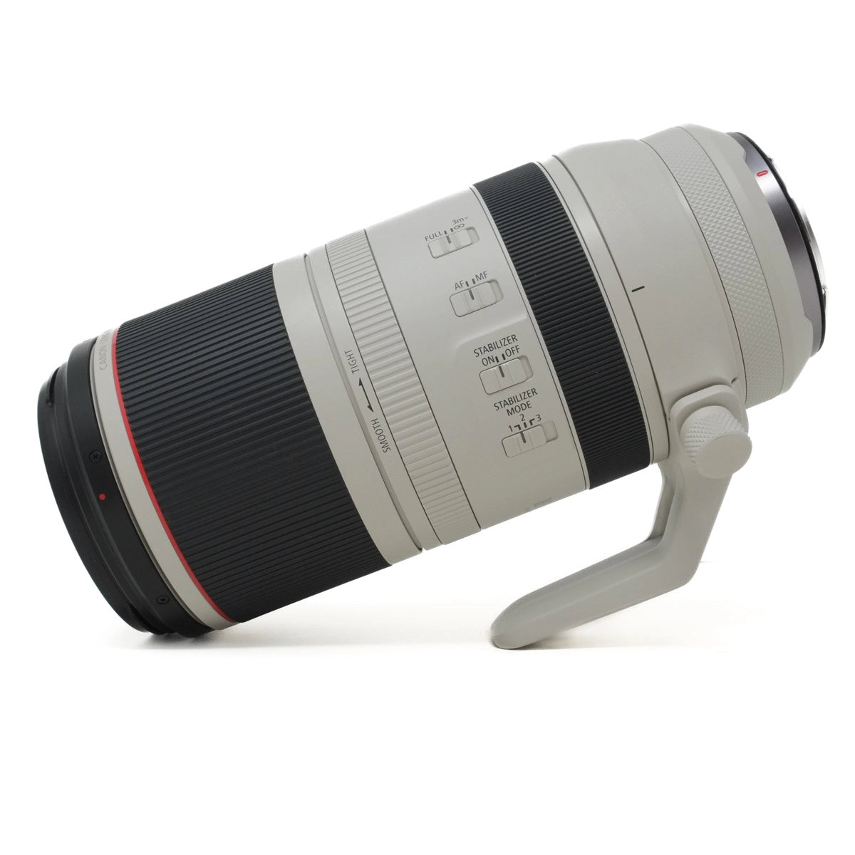 Camera lens on a white background