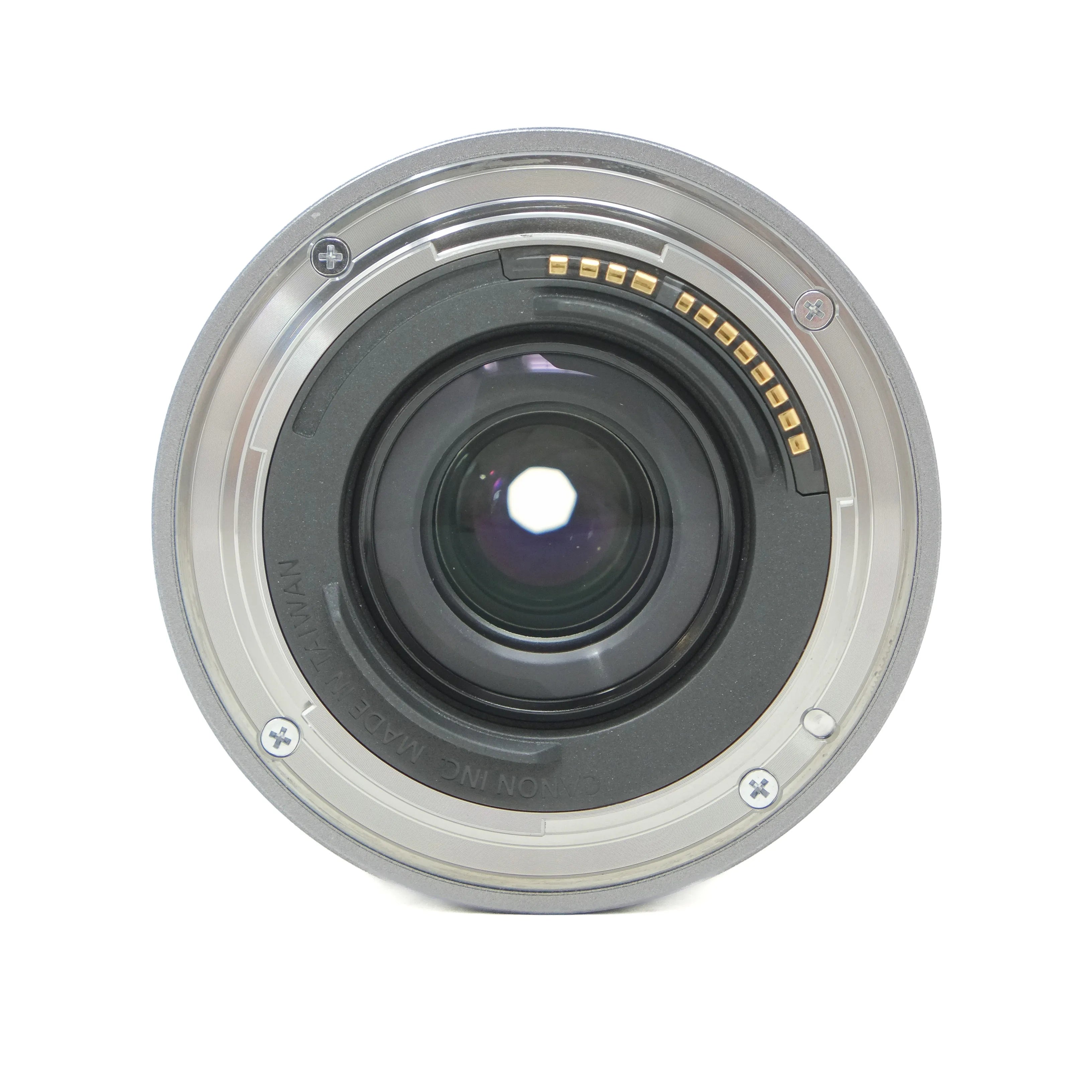 Camera lens on a white background