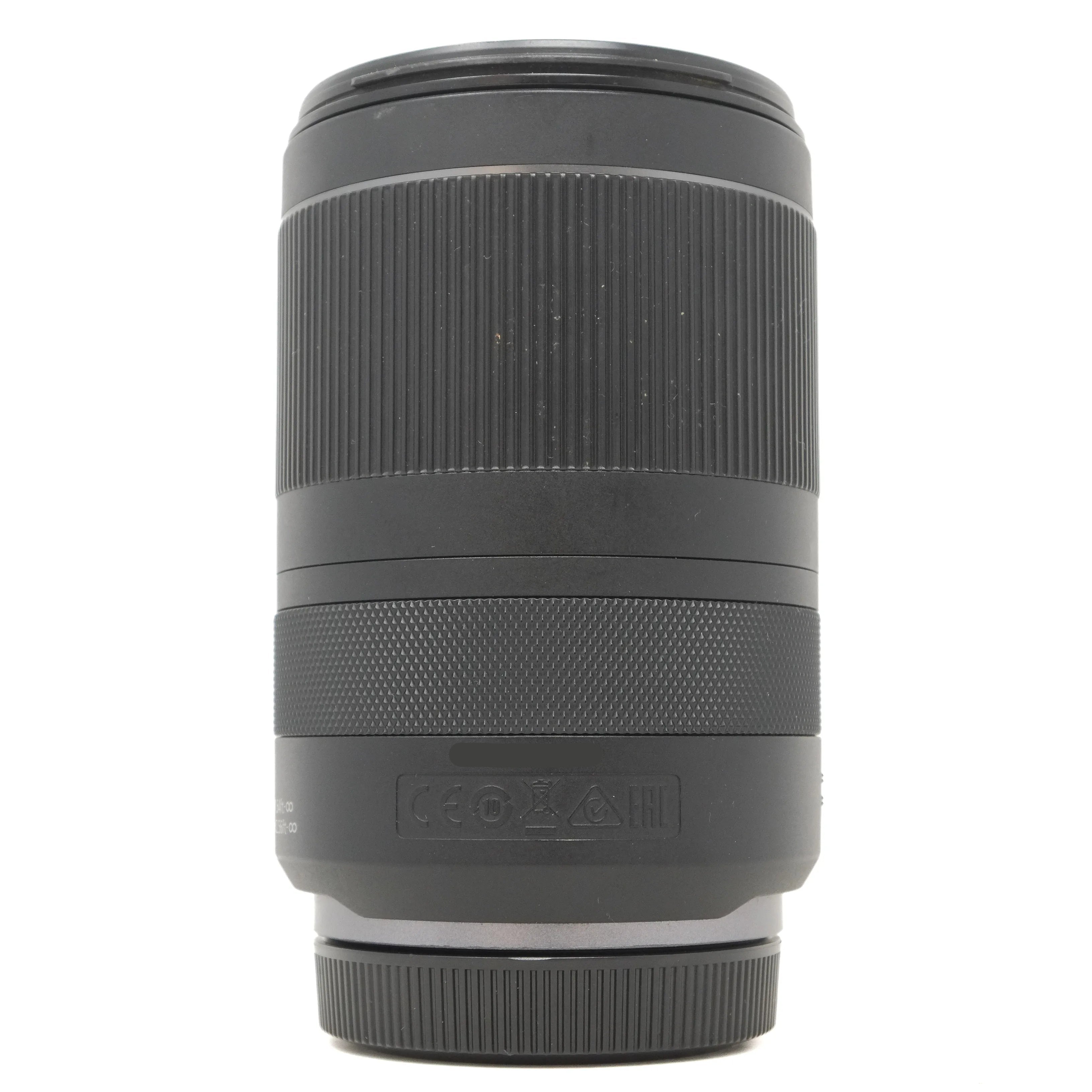 Camera lens on a white background