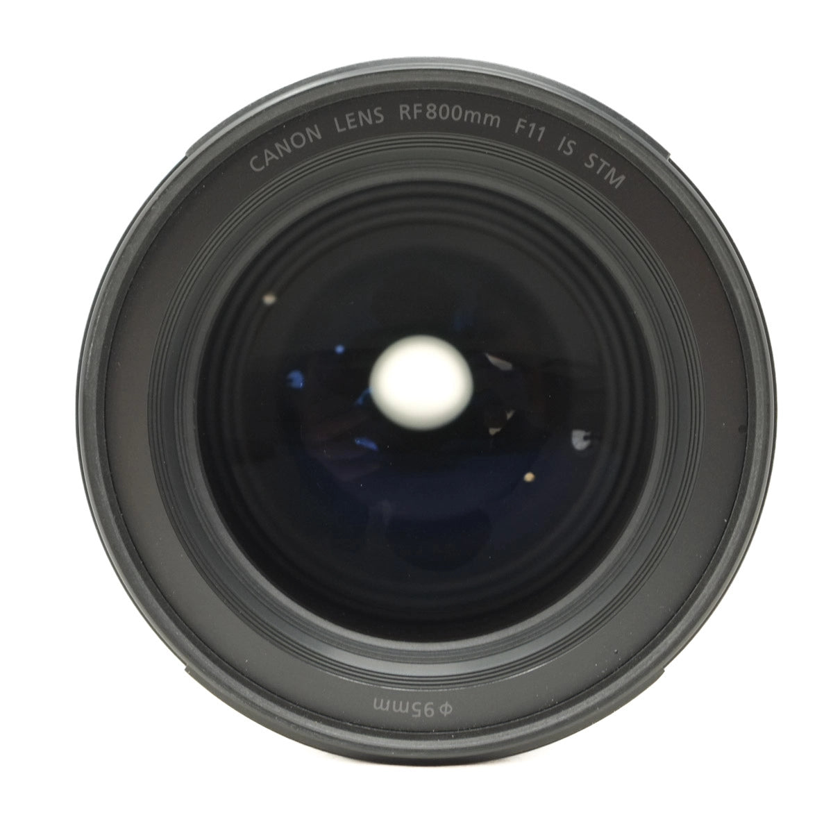 Canon camera lens on a white background