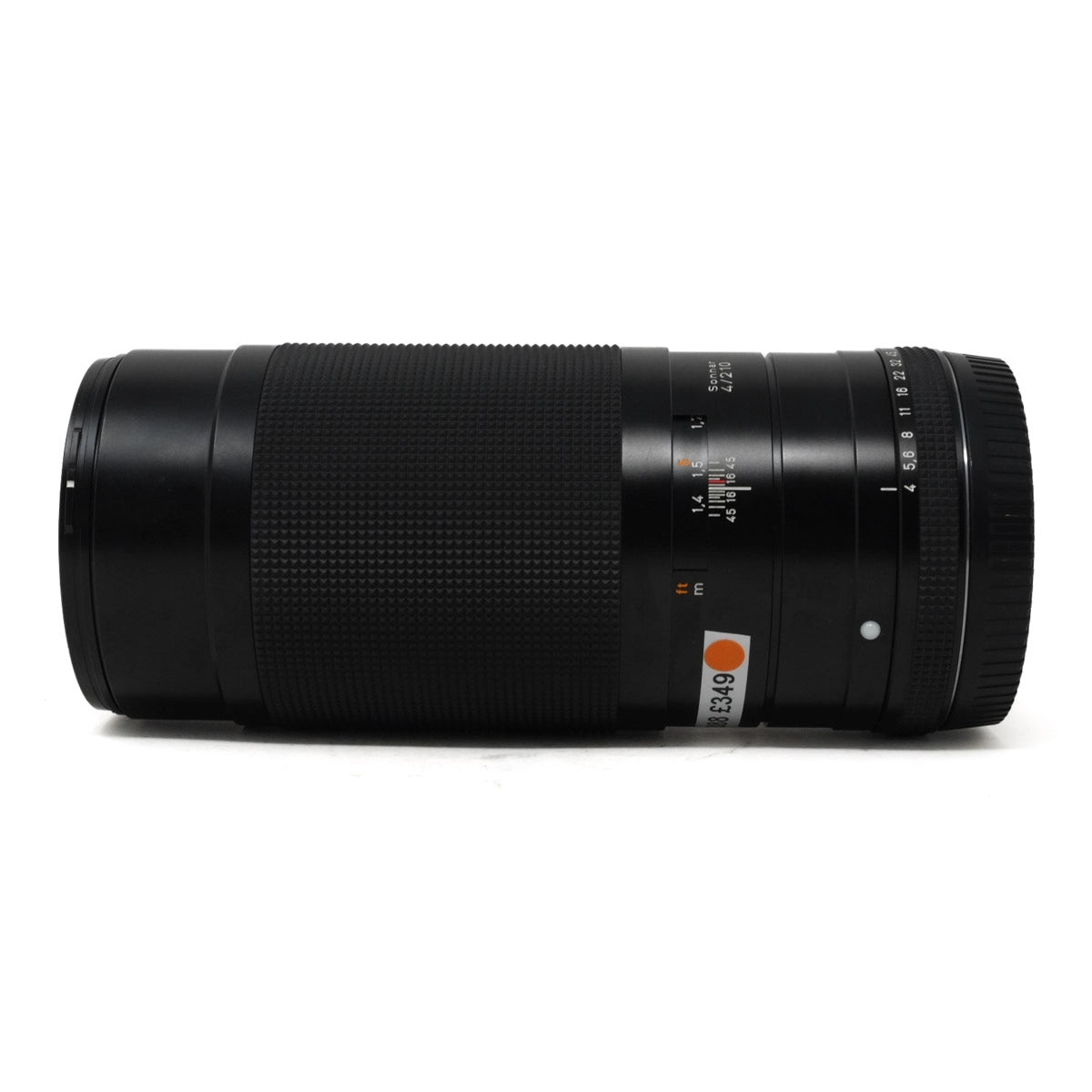 Used Contax 645 210mm F4 Sonnar Lens - Side angle 