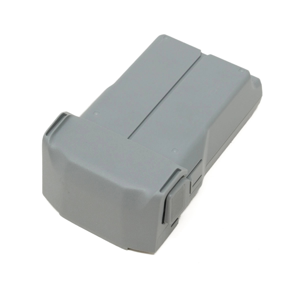 Gray battery pack on a white background