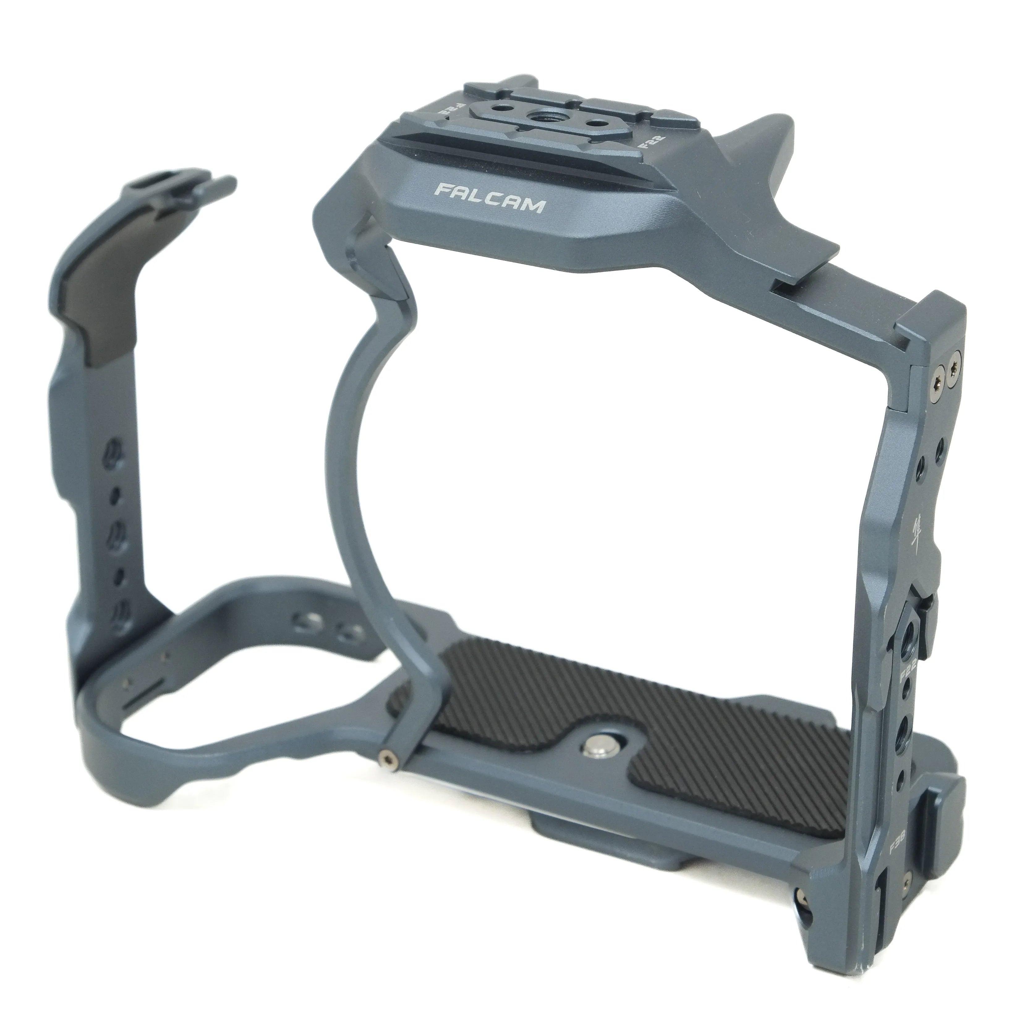 Used Falcam Blue Camera Cage for Canon R5 - front angle 