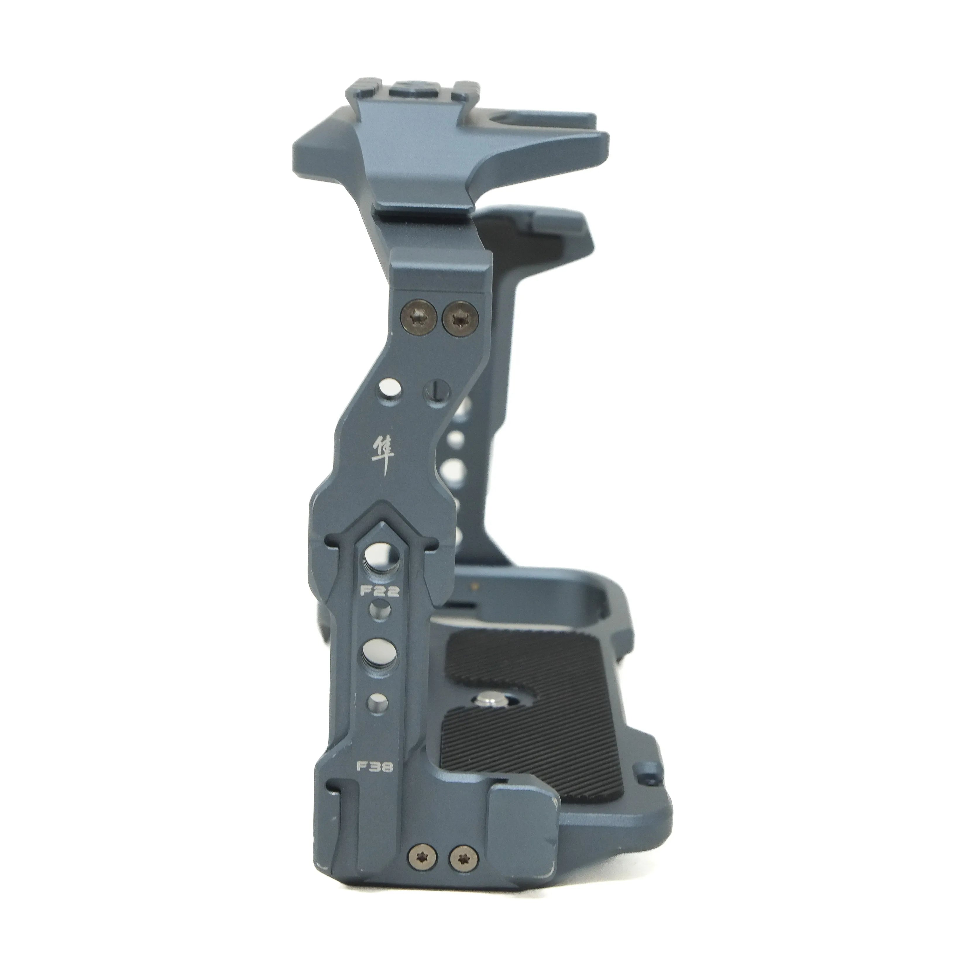 Used Falcam Blue Camera Cage for Canon R5 - side angle 