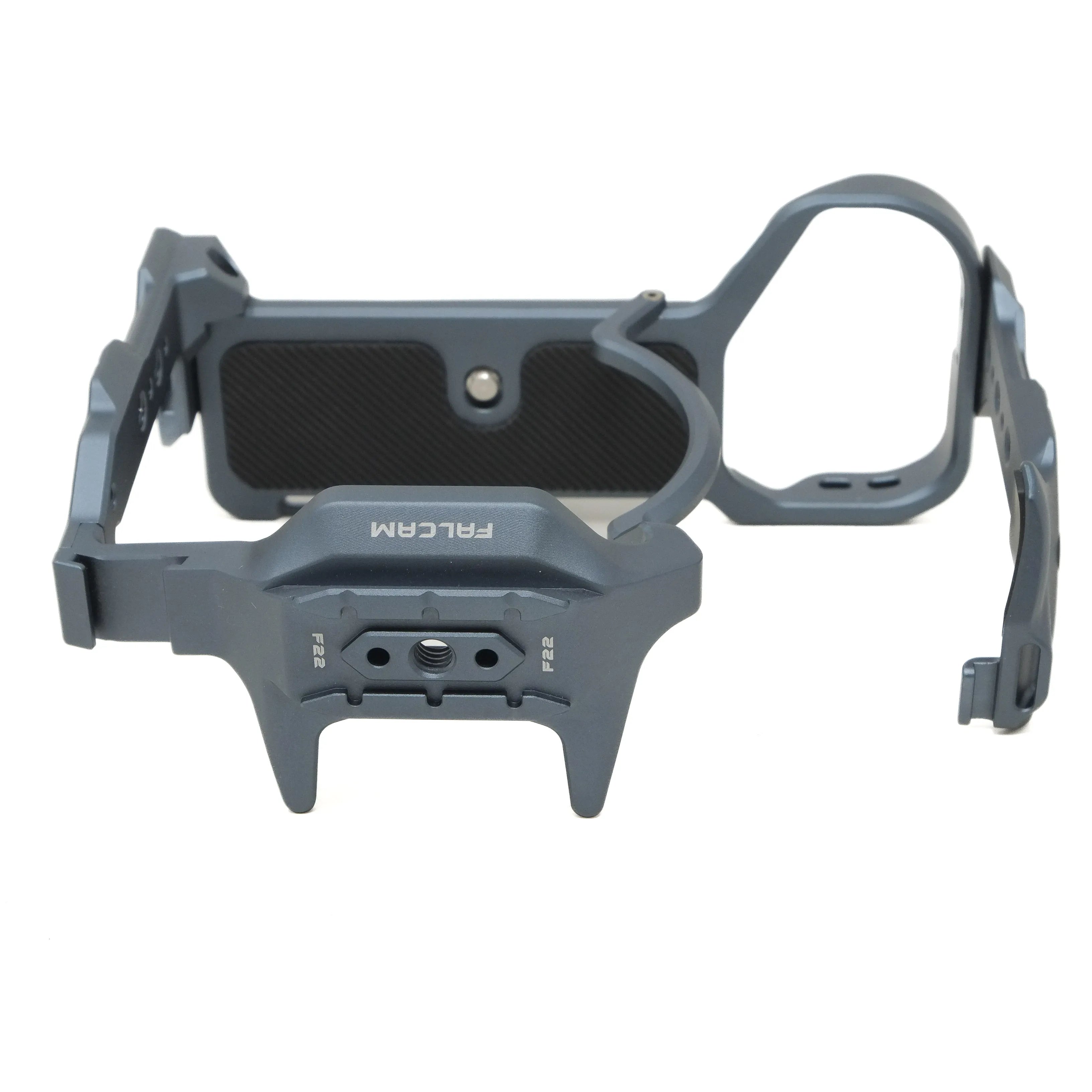 Used Falcam Blue Camera Cage for Canon R5 - top angle 