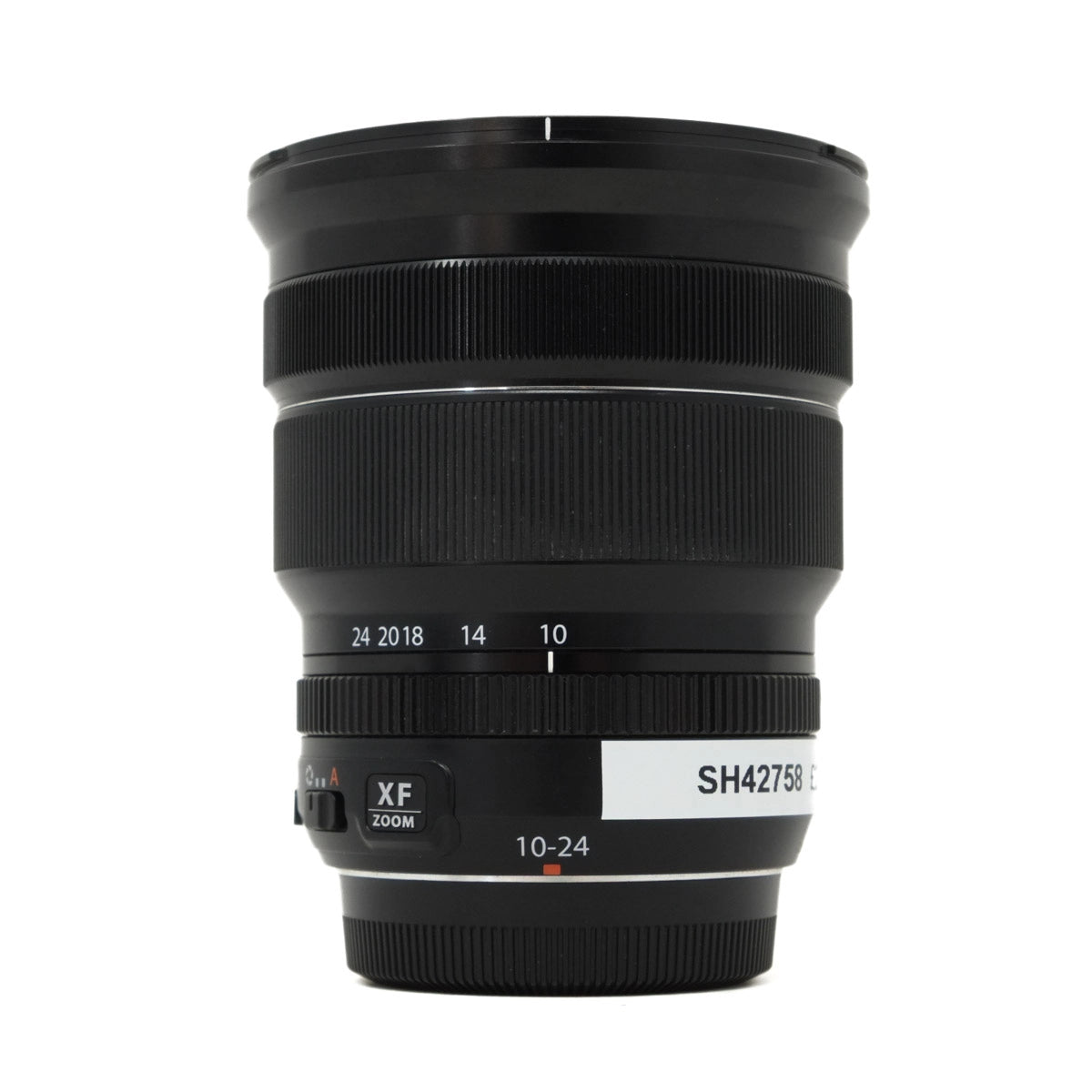 Used Fujifilm 10-24mm f4 R OIS Lens - Front angle 