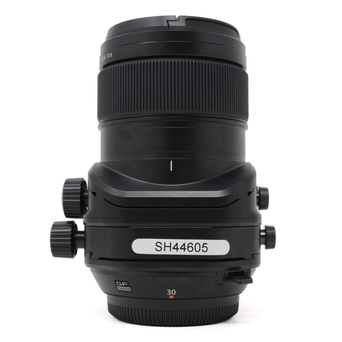Used Fujifilm GF 30mm F5.6 Tilt Shift Lens - front angle 